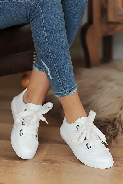 Beyaz Kadın Ayakkabı