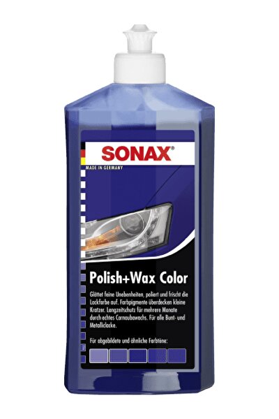 sonax renkli nano parlatici ve koruyucu cila mavi 500ml fiyati yorumlari trendyol