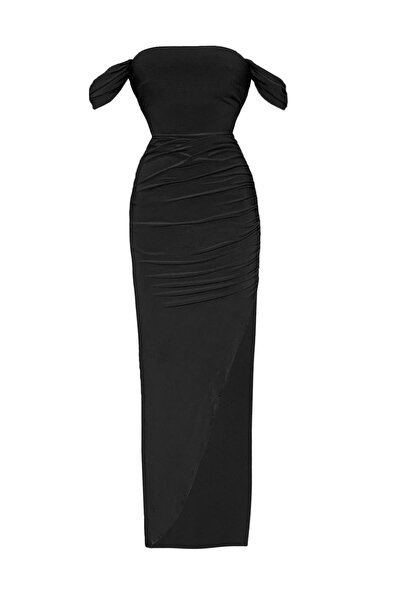 Abendkleid & Abschlusskleid - Schwarz - Meerjungfrau-Linie