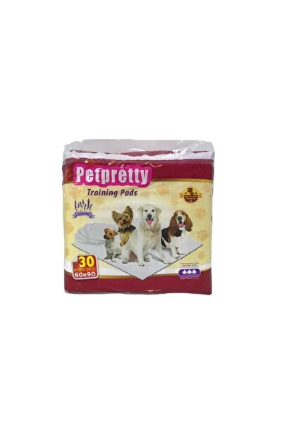 Pet Pretty Köpek Tuvalet Eğitimi Çiş Pedi Lavantalı 60x90 Cm 30 Adet
