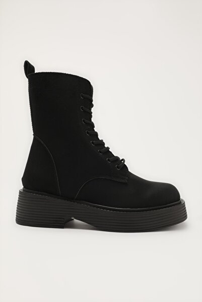 Yaya by Hotiç Ankle Boots - Black - Block Heels - Trendyol