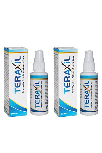 teraxil el ayak koltuk alti terleme ve ter kokusu onleyici sprey deodorant antiperspirant unisex 3 adet fiyati yorumlari trendyol