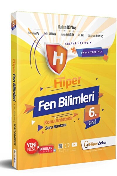 Hiper Zeka Yayinlari 6 Sinif Fen Bilimleri Konu Anlatimli Soru Bankasi Fiyati Yorumlari Trendyol