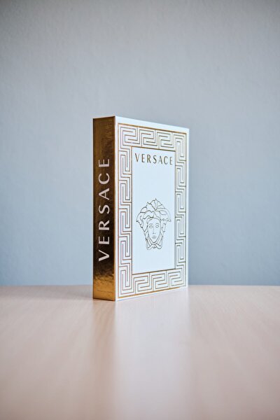 Versace Mukavva Kutu Dekoratif Kitap