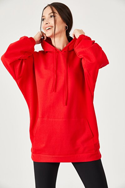 Sweatshirt - Rot - Regular Fit