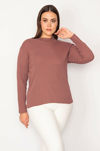 Plus Size Blouse - Pink - Relaxed fit