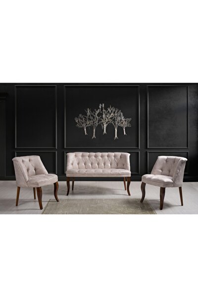 Woodlabs Yesil Kollu Cay Seti Koltuk Takimi Fiyati Yorumlari Trendyol