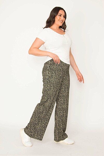 Plus Size Pants - Multi-color - Relaxed
