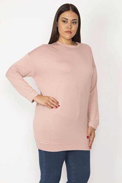 Plus Size Blouse - Pink - Relaxed
