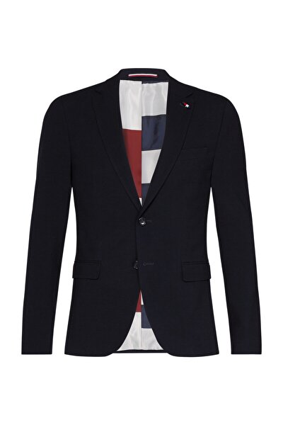 Erkek Mavi Ceket Wool Stretch  X-Slim Fit Blazer TT0TT04277
