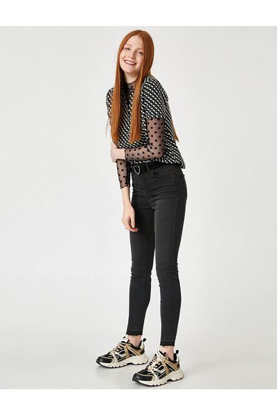 Jeans - Schwarz - Slim
