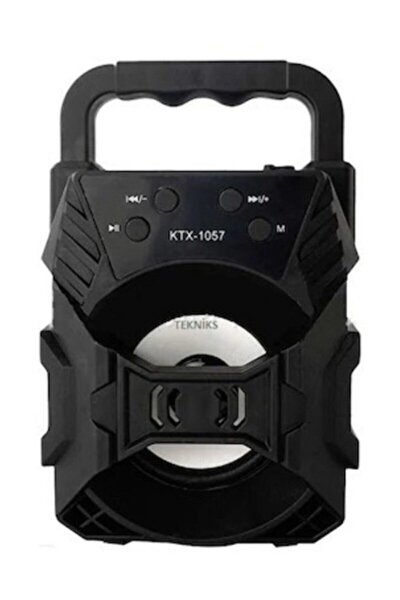 Ktx-1057 Işıklı Bluetooth Hoparlör Ses Bombası Yüksek Ses
