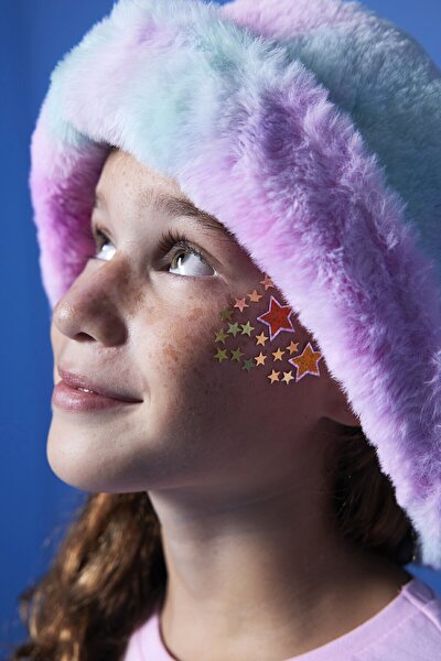Renkli Kız Çocuk Lily Şapka