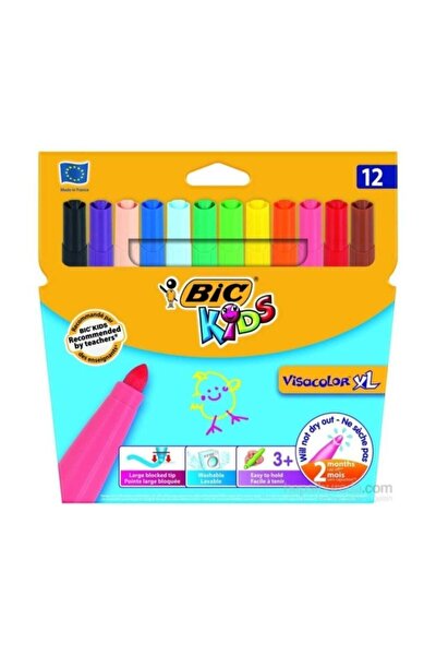Kids Visacolor XL Keçeli Boya Kalemi 12 Renk