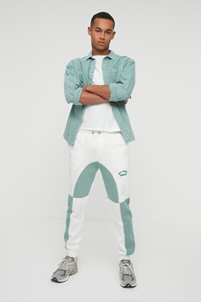 Sweatpants - Green - Slim