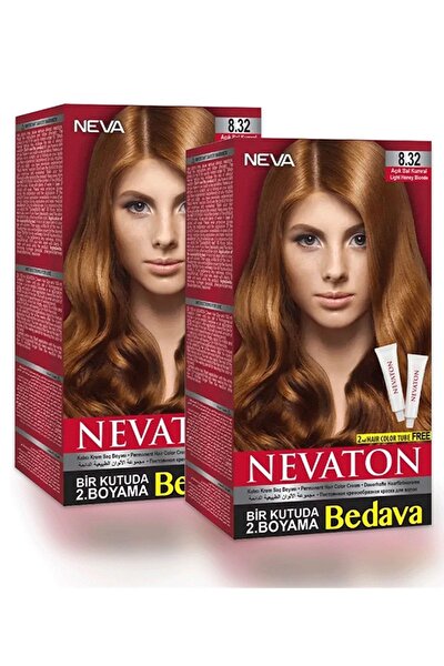 neva color nevacolor natural colors 8 7 acik karamel kalici krem sac boyasi seti fiyati yorumlari trendyol