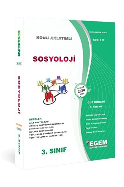 egem yayinlari aof sosyoloji 3 sinif 5 yariyil guz donemi konu anlatimli soru bankasi fiyati yorumlari trendyol egem yayinlari aof sosyoloji 3 sinif 5 yariyil guz donemi konu anlatimli soru bankasi fiyati yorumlari trendyol