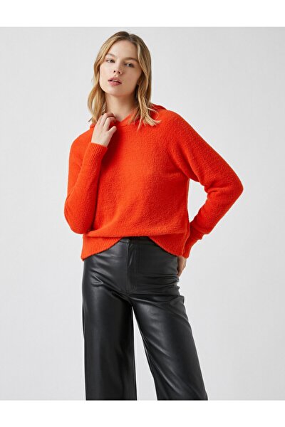 Pullover - Orange - Regular Fit