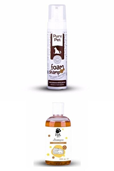 Pure Pet Cookie Vanilya Kedi&köpek Şampuanı Seti 250+225 Ml