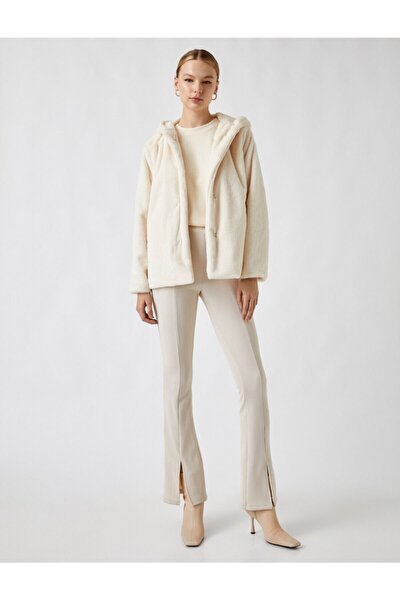 Winterjacke - Ecru - Puffer