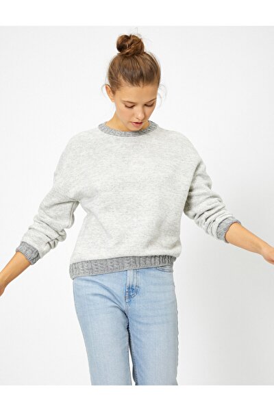 Pullover - Grau - Relaxed Fit