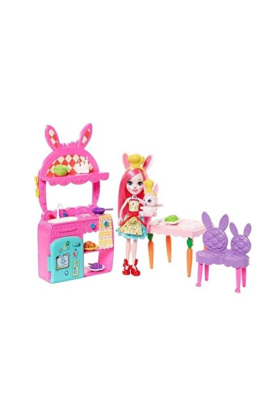 Oda ve Bebek Oyun Setleri - Tavşancık Bree™ Bebek (15 cm) ve Twist™ Hayvan Figürü-FRH44