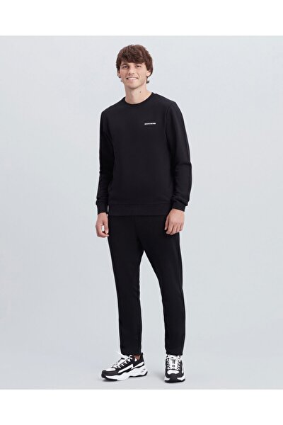 New Basics M Sweatshirt Erkek Siyah Sweatshirt - S212265-001
