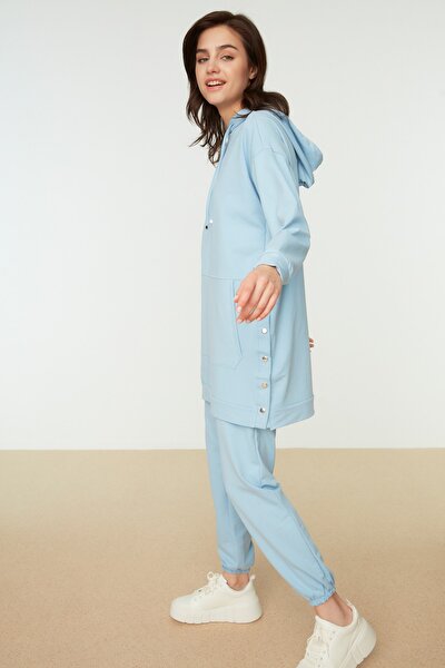 Sweatsuit Set - Blue - Relaxed