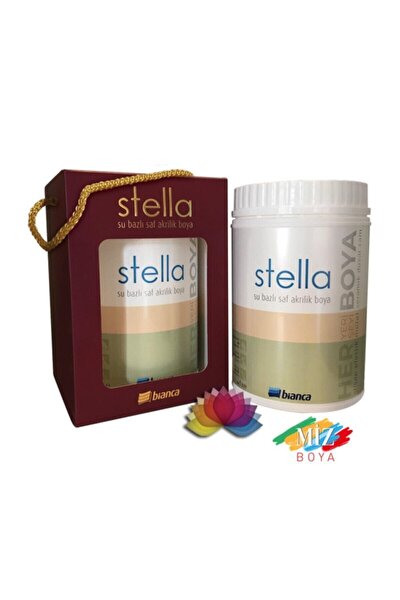 Stella Su Bazlı Saf Akrilik Boya - Mistik Beyaz
