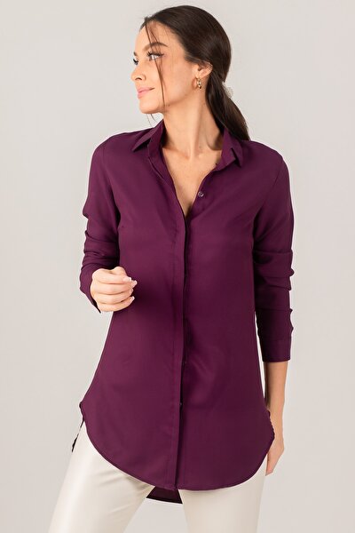 Hemd - Lila - Regular Fit
