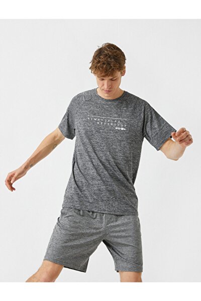 Sport T-Shirt - Grau - Regular Fit