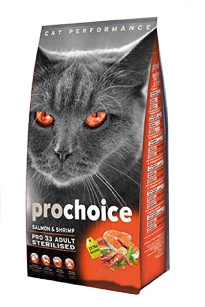 Pro Choice Pro 33 Kisirlastirilmis Somonlu Kedi Mamasi 15 Kg Trendyol