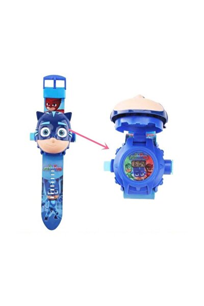 pijamaskeliler pj mask pjmasks pj masks kedi cocuk projeksiyonlu saat fiyati yorumlari trendyol