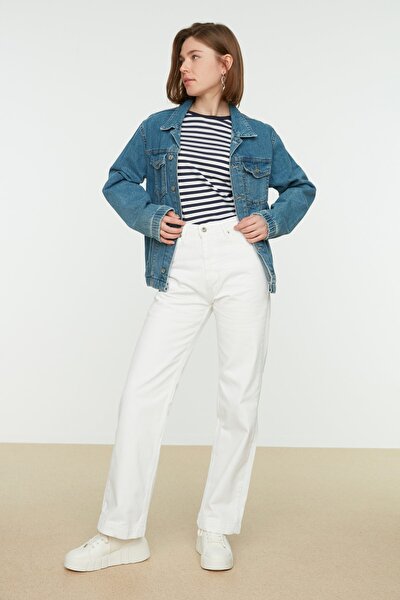 Jeans - Weiß - Straight