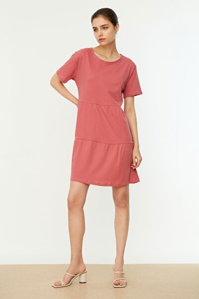 Kleid - Rosa - A-Linie