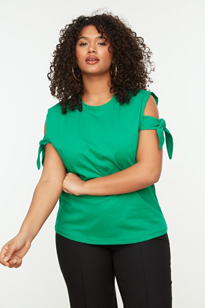 Große Größen in T-Shirt - Grün - Regular Fit