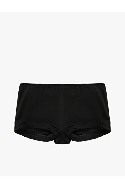 Bikini-Hose - Schwarz - Unifarben