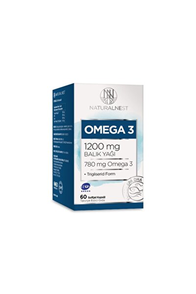 Naturalnest Omega 3 1200 Mg 60 Kapsül