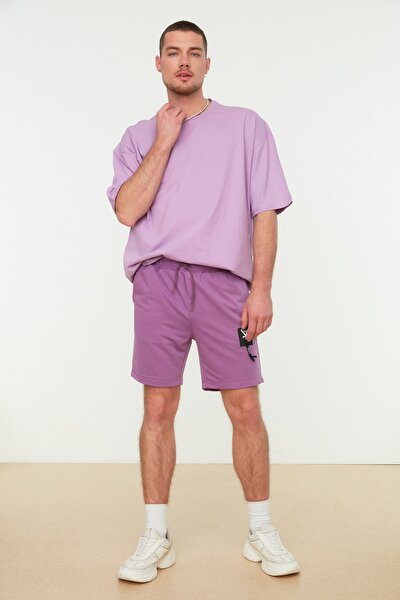 Shorts - Purple - Normal Waist