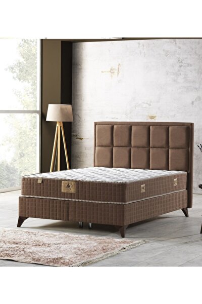 niron yatak niron juliette 120x200 cm bir bucuk kisilik luks yatak seti siyah kumas baza baslik ve yatak taki fiyati yorumlari trendyol