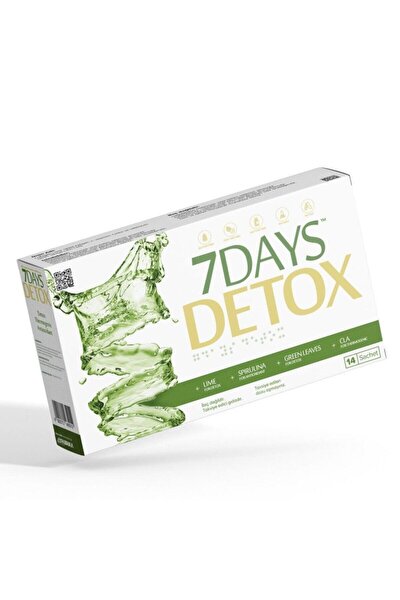 7days 7 Days Detox Spirulina Cla Yesil Cay Ve Lime 14 Sase Trendyol