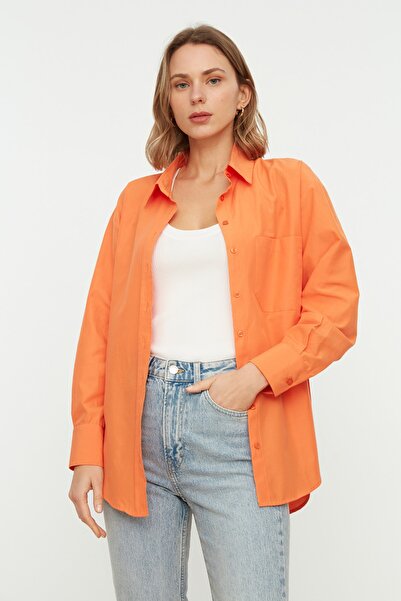 Shirt - Orange - Oversize