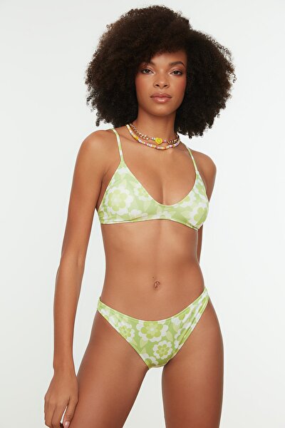 Bikini-Set - Mehrfarbig - Geblümt