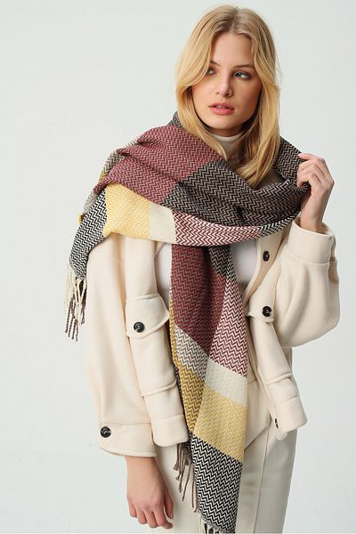 Schultertuch - Ecru - Casual