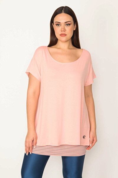 Plus Size Tunic - Pink - Regular fit