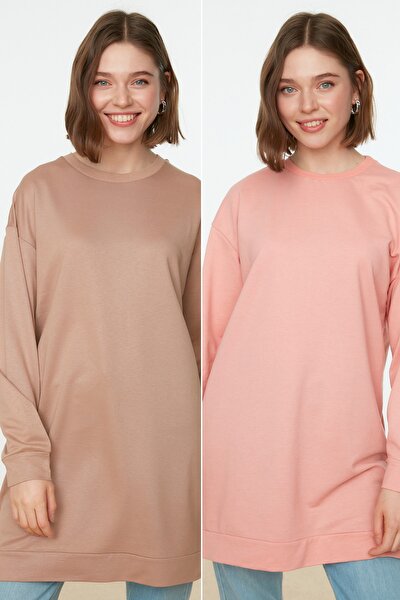Sweatshirt - Pink - Regular fit