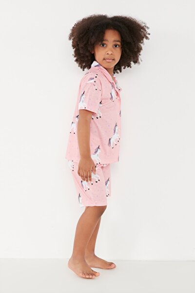 Pyjama - Rosa - Mit Slogan