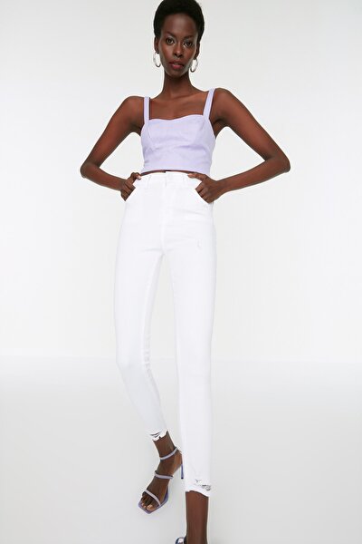Jeans - Weiß - Skinny