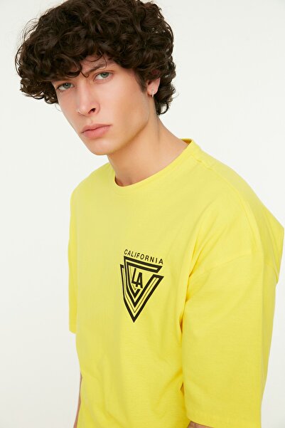 T-Shirt - Yellow - Oversize