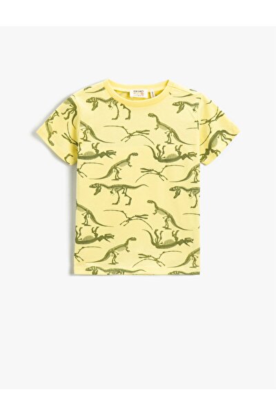 T-Shirt - Gelb - Regular Fit